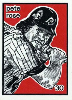1984-89 O'Connell and Son Ink #30 Pete Rose Front