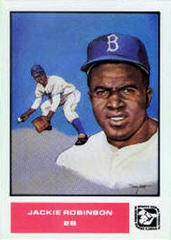 1984-85 Sports Design Products #1 Jackie Robinson Front