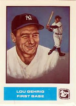 1984-85 Sports Design Products #25 Lou Gehrig Front