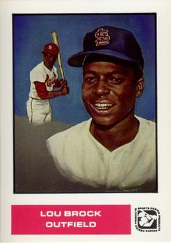 1984-85 Sports Design Products #28 Lou Brock Front
