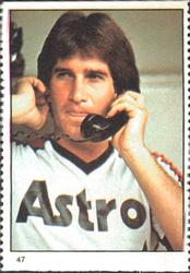 1982 Fleer Stamps #47 Joe Sambito Front