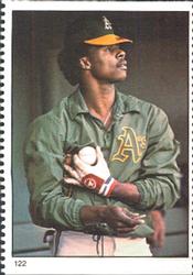 1982 Fleer Stamps #122 Dwayne Murphy Front