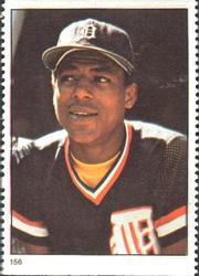 1982 Fleer Stamps #156 Lou Whitaker Front