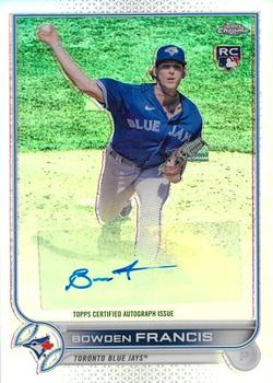 2022 Topps Chrome Update - Autographs #AC-BF Bowden Francis Front
