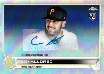 2022 Topps Chrome Update - Autographs #AC-CAL Cam Alldred Front