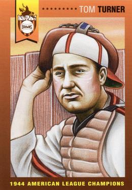 1996 St. Louis Browns Historical Society #28 Tom Turner Front