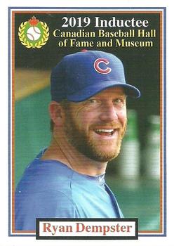 2002-23 Canadian Baseball Hall of Fame #242/19 Ryan Dempster Front