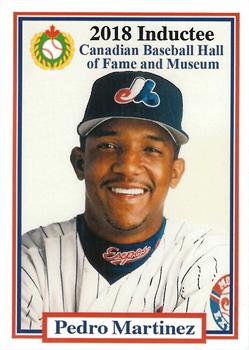 2002-23 Canadian Baseball Hall of Fame #NNO Pedro Martinez Front