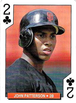 1994 Bicycle San Francisco Giants Playing Cards #2♣ John Patterson Front