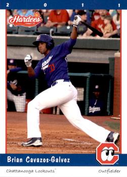 2011 Grandstand Chattanooga Lookouts #NNO Brian Cavazos-Galvez Front