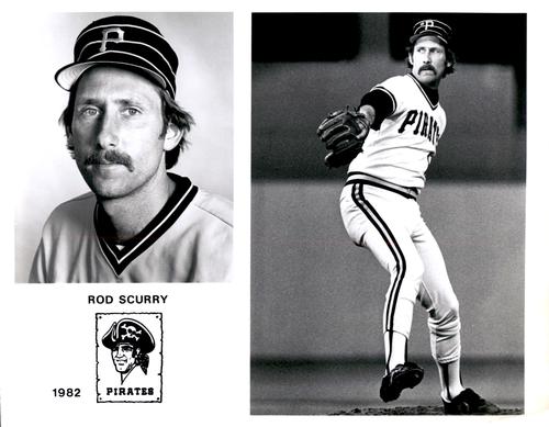 1982 Pittsburgh Pirates 8x10 Photos #NNO Rod Scurry Front