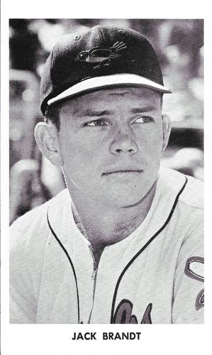 1963 Baltimore Orioles Photocards #NNO Jack Brandt Front