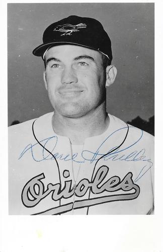 1956 Baltimore Orioles Photocards #007 Dave Philley Front