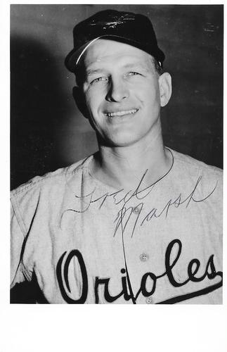 1956 Baltimore Orioles Photocards #027 Fred Marsh Front
