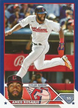 2023 Topps - Royal Blue #456 Amed Rosario Front