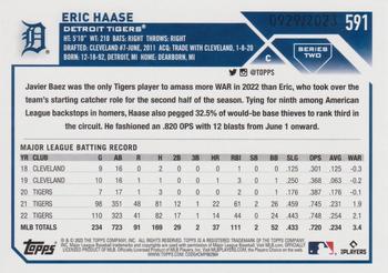 2023 Topps - Gold #591 Eric Haase Back