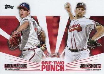2023 Topps - One-Two Punch #12P-20 Greg Maddux / John Smoltz Front