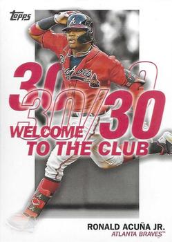 2023 Topps - Welcome to the Club #WC-1 Ronald Acuña Jr. Front