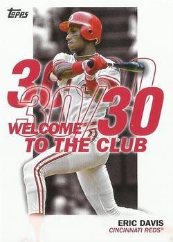 2023 Topps - Welcome to the Club #WC-6 Eric Davis Front
