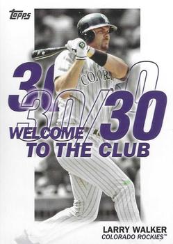2023 Topps - Welcome to the Club #WC-13 Larry Walker Front