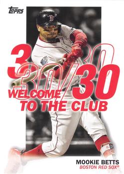 2023 Topps - Welcome to the Club #WC-16 Mookie Betts Front