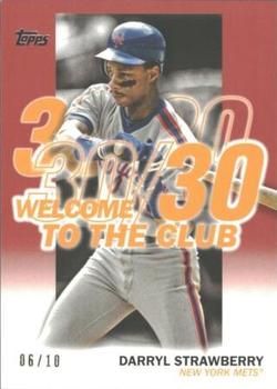 2023 Topps - Welcome to the Club Red #WC-10 Darryl Strawberry Front