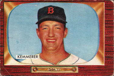 1955 Bowman #222 Russ Kemmerer Front