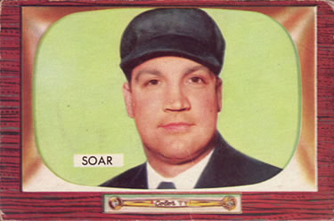 1955 Bowman #279 Hank Soar Front