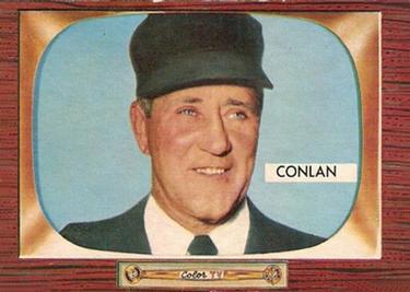 1955 Bowman #303 Jocko Conlan Front