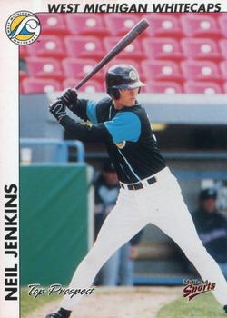 2000 Multi-Ad Midwest League Top Prospects (Unnumbered) #NNO Neil Jenkins Front