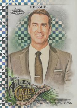 2022 Topps Allen & Ginter Chrome - X-Fractor #189 Rob Riggle Front