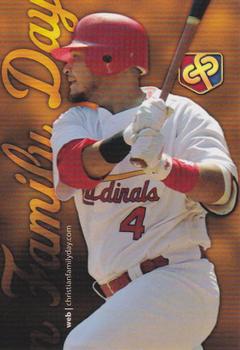 2008 St. Louis Cardinals Christian Family Day #NNO Yadier Molina Front