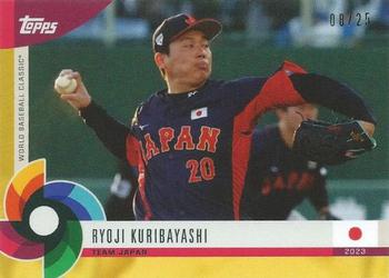 2023 Topps World Baseball Classic Global Stars - Yellow #18 Ryoji Kuribayashi Front