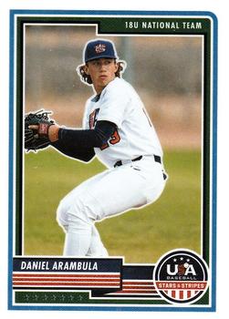 2023 Panini USA Baseball Stars & Stripes #1 Daniel Arambula Front