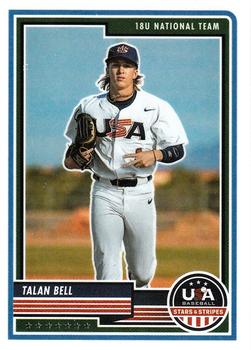 2023 Panini USA Baseball Stars & Stripes #2 Talan Bell Front