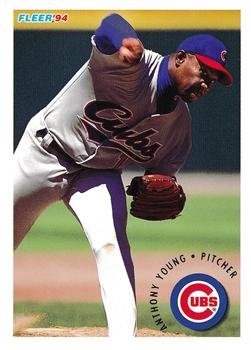 1994 Fleer Update #U112 Anthony Young Front