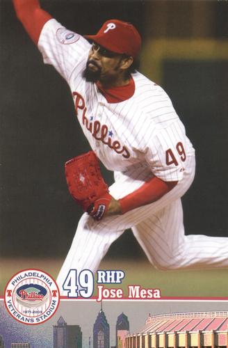 2003 Philadelphia Phillies #NNO Jose Mesa Front