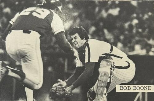 1974-80 Bob Bartosz Postcards #NNO Bob Boone Front