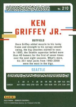 2023 Donruss #210 Ken Griffey Jr. Back