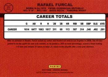 2023 Donruss #273 Rafael Furcal Back