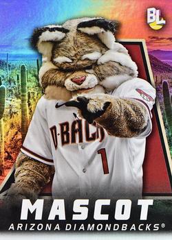 2023 Topps Big League - Mascots Mania Foil Variations #MF-1 Baxter the Bobcat Front