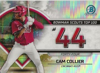 2023 Bowman - Bowman Scouts Top 100 #BTP-44 Cam Collier Front