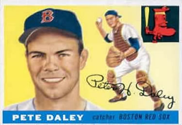 1955 Topps #206 Pete Daley Front