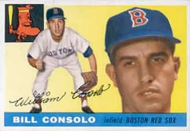 1955 Topps #207 Bill Consolo Front