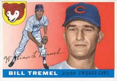 1955 Topps #52 Bill Tremel Front