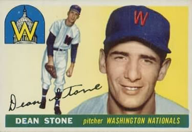 1955 Topps #60 Dean Stone Front
