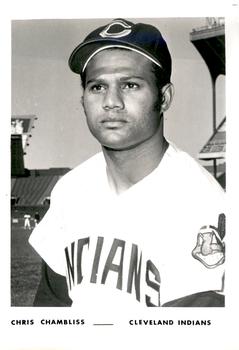 1971 Cleveland Indians Photos 5x7 #NNO Chris Chambliss Front