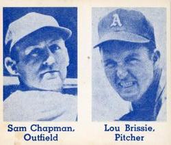 1979 HRT/RES 1950 Philadelphia Doubleheaders #NNO Sam Chapman / Lou Brissie Front