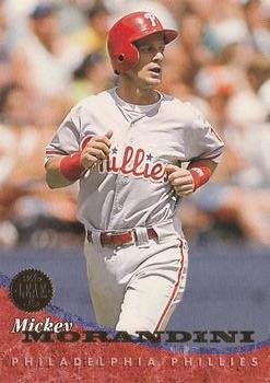 1994 Leaf #424 Mickey Morandini Front
