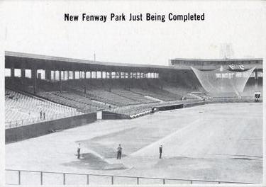 1979 Early Red Sox Favorites #1 New Fenway Park Just Being Completed Front